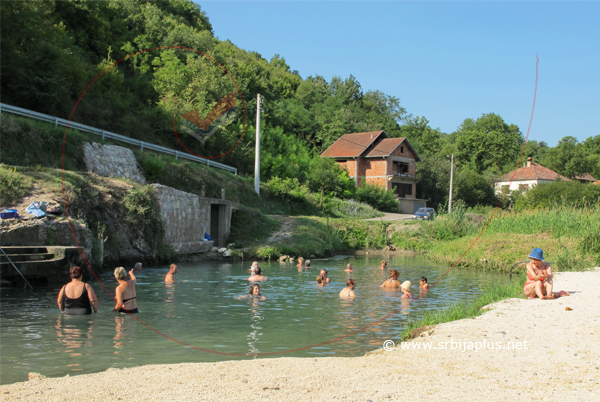 Bazen u Rgoškoj Banji, Knjaževac