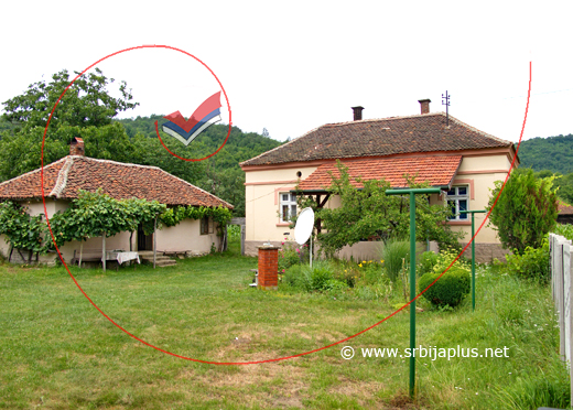 Seosko dvorište s vinjagom, Ribare, Žagubica