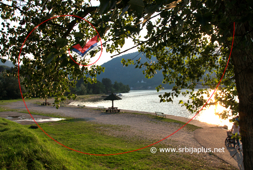 Uređena plaža na Zvorničkom jezeru, Sakar, Mali Zvornik