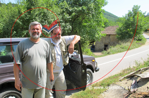 Moji prijatelji, geolozi Miki Radošević i Dragan Trobožić - traže zlato po Slivnici, Dimitrovgrad