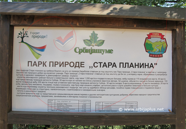 Park prirode, Stara planina