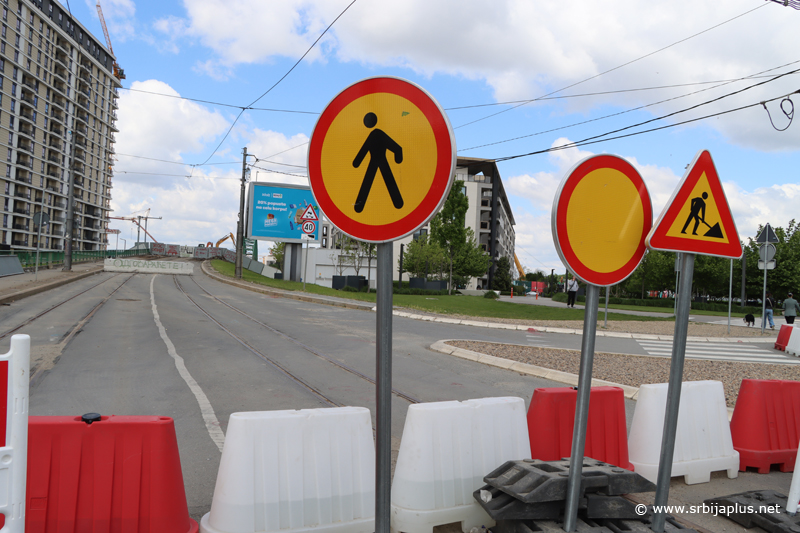 Zabranjen prilaz Savskom tramvajskom mostu sa beogradske strane