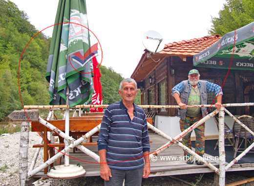 Dugogodišnji prijatelji: Vukosav Milojević - Jaro i Đorđe Lečić, Visočka Banja, Arilje