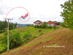 Panorama sela Visoka, Arilje Panorama sela Visoka, Arilje