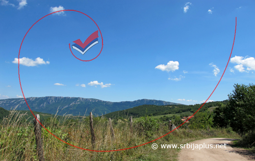 Pogled na brežuljke Vlaškog Polja, Knjaževac