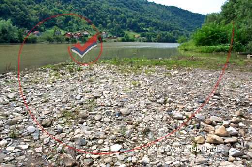 Obala Drine kod Voljevaca, Mali Zvornik