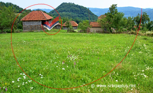 Panorama gornjeg dela Voljevaca, Mali Zvornik