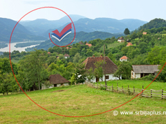 Panorama sela Voljevci, Mali Zvornik Panorama sela Voljevci, Mali Zvornik