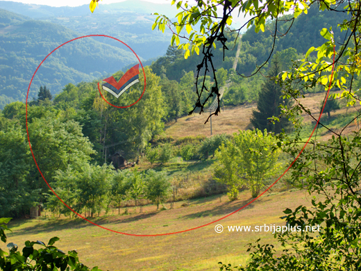 Padine preme Velikom Rzavu, Vrane, Arilje