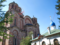 Crkva svetog Marka i Ruska crkva, Beograd / St. Mark's Church and Russian Church in Belgrade