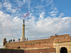 Kalemegdanska tvrđava, Beograd / Kalemegdan Fortress and park, Belgrade, Serbia