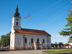 Pravoslavna crkva u Vranjevu / Orthodox church in Vranjevo, Novi Bečej, Serbia