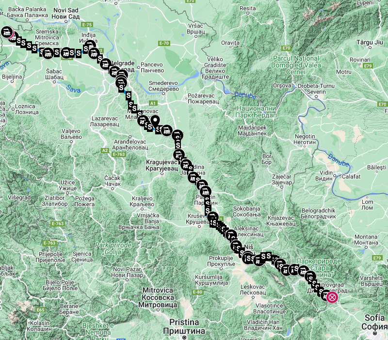 Orijent ekspres: železnička pruga Šid - Dimotrovgrad
