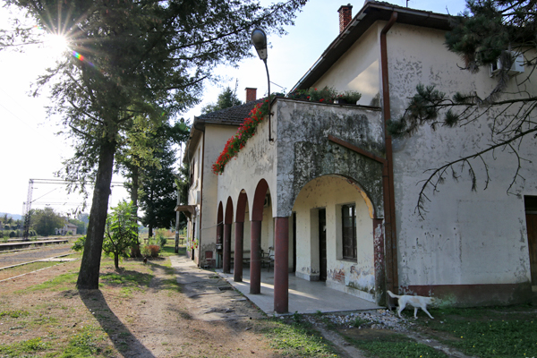 Zgrada železničke stanice u Bagrdanu