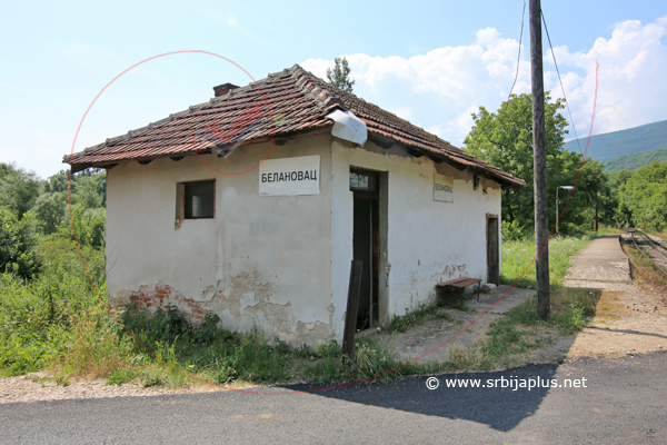 Peron železničke stanice Belanovac