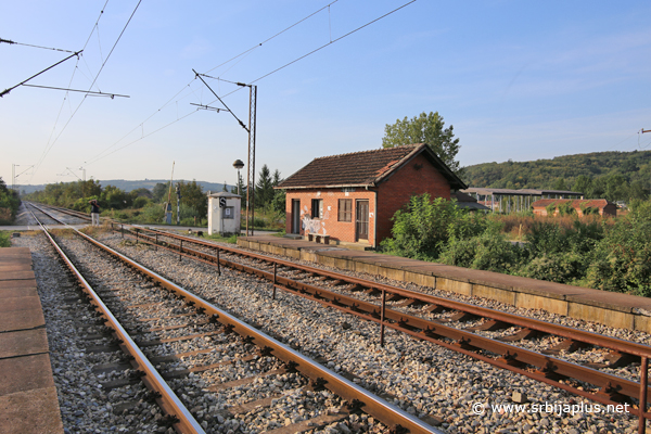 Panorama železničke stanice Brzan