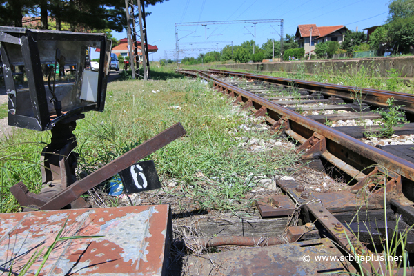 Ručna skretnica broj 6.