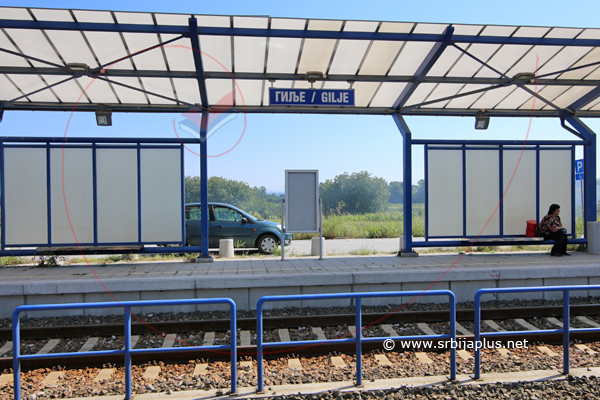 Železničko stajalište u Gilju