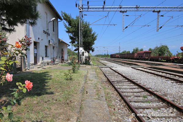 Panorama železničke stanice Grejač