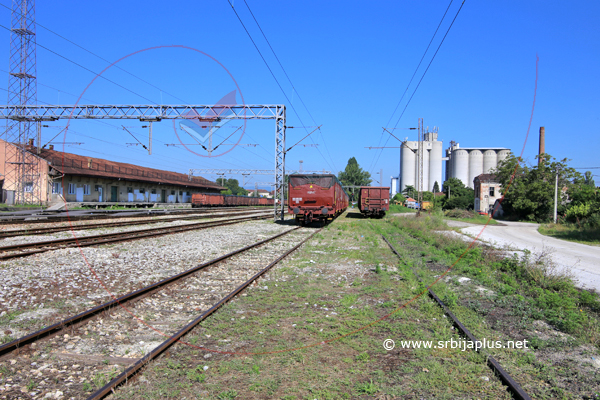 Industrijski objekti pored stanice