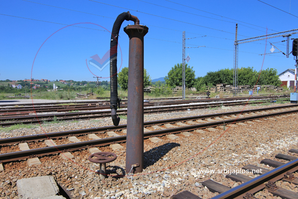 Vodonapojnik za parne lokomotive na železničkoj stanici u Mladenovcu