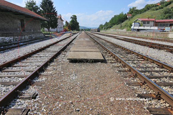 Panorama železničke stanice Pirot