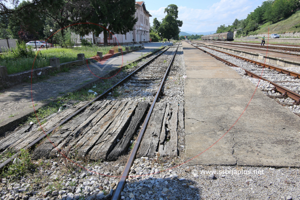 Panorama železničke stanice Pirot