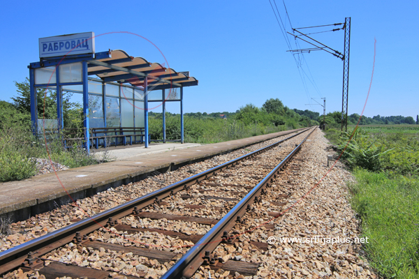 Odlazni kolosek prema Smederevskoj Palanci