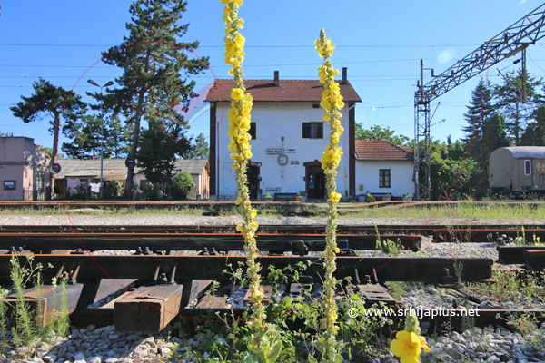 Panorama železničke stanice Ralja