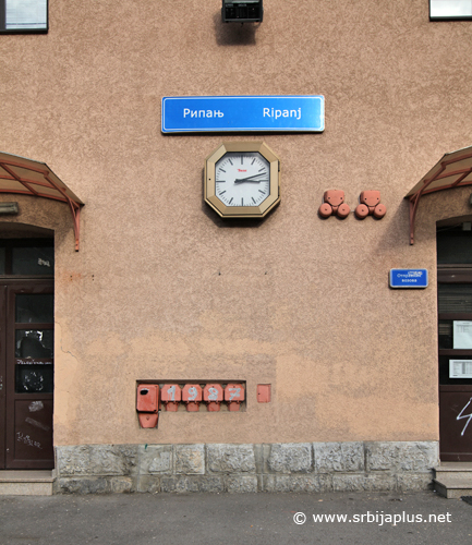 Detalj stanične zgrade