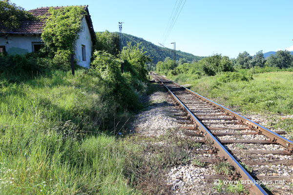 Odlazni kolosek ka Nišu