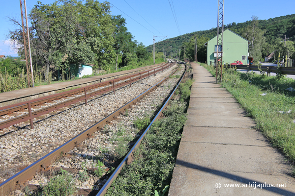 Panorama železničke stanice u Vitkovcu