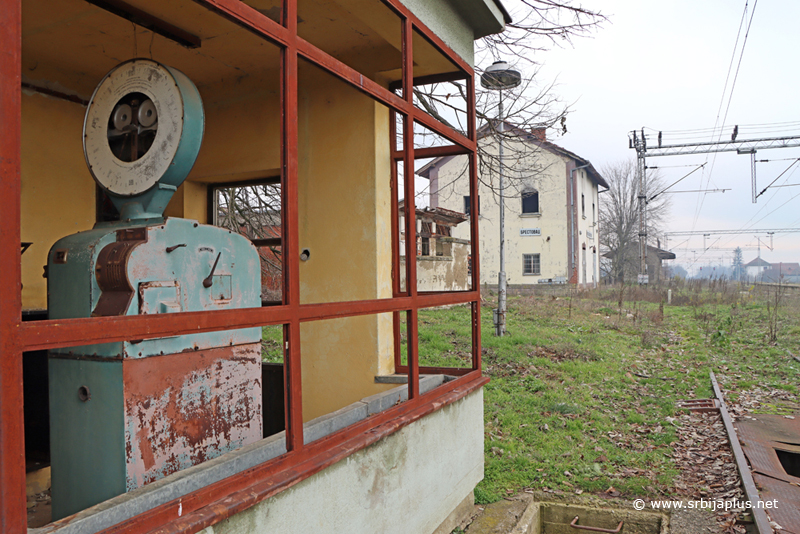 Železnička stanica Brestovac - stara stanična vaga