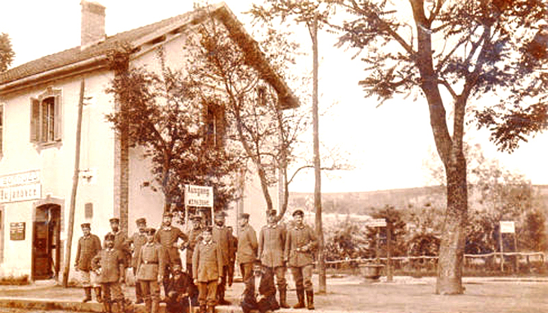 Železnička stanica Bujanovac u septembru 1916. godine