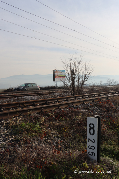 Železnička stanica Đorđevo udaljena je od Beograda 295,8 km