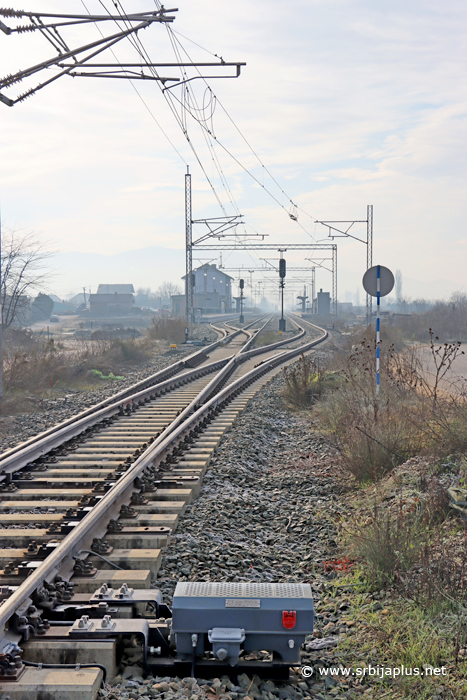 Panorama železničke stanice Doljevac