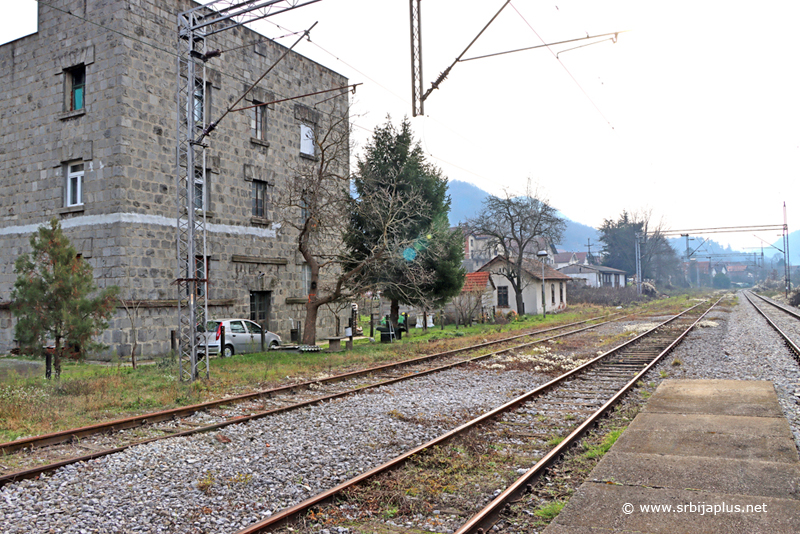 Panorama železničke stanice Džep