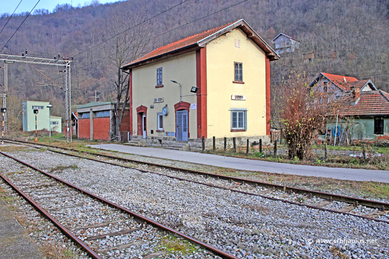 Železnička stanica Džep izgrađena je po tipskom projektu