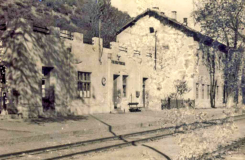 Železnička stanica Grdelica iz 1920. godine