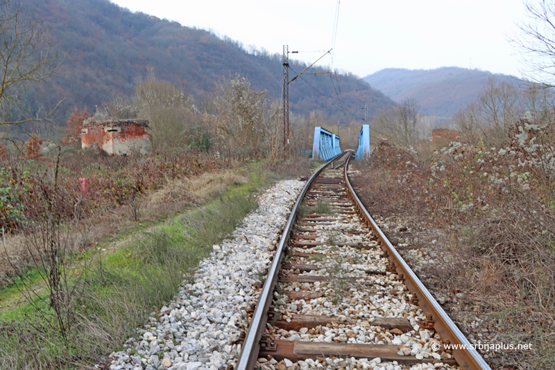 Lepenički Most - kolosek prema stajlištu Stubal