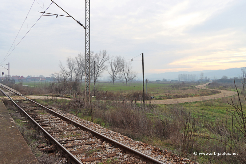 Železnička stanica Lipovica - okolina stanice