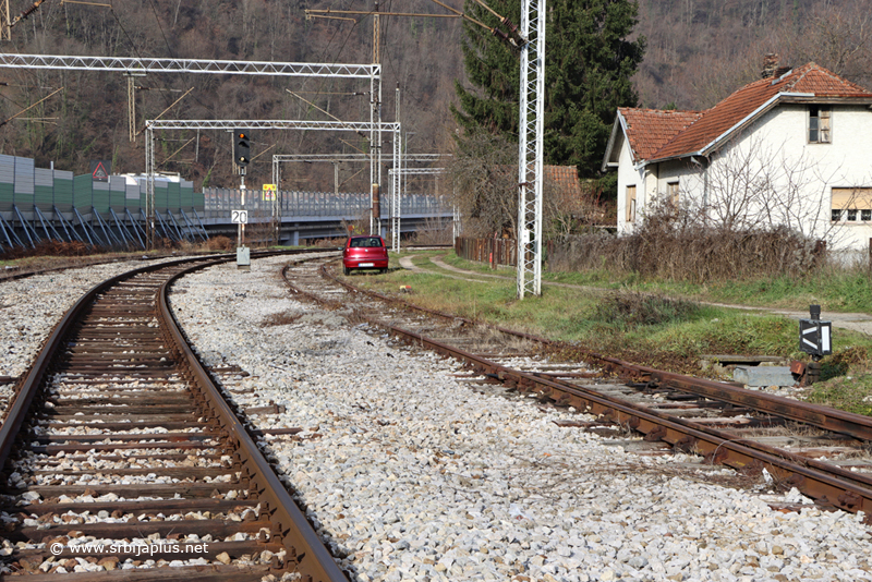 Panorama železničke stanice Predejane