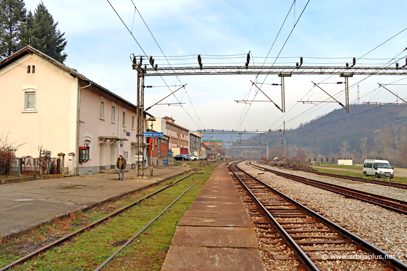 Železnička stanica Vladičin Han - prilaz stanici