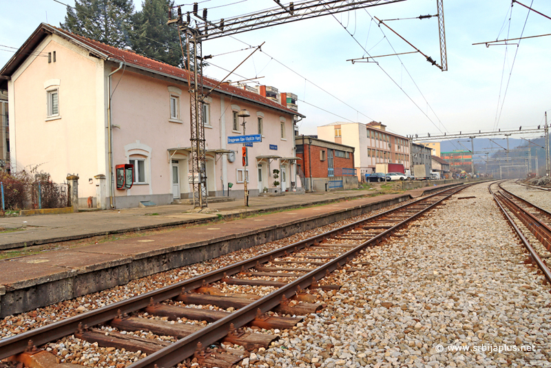 Železnička stanica Vladičin Han - identifikacioni broj 10629-1