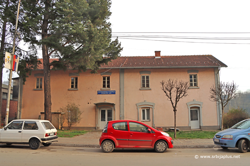 Panorama železničke stanice Vladičin Han