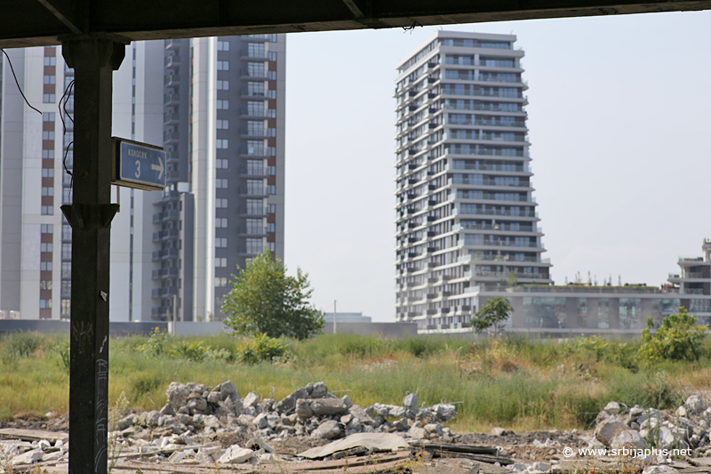 Beograd na vodi širi se ka železničkoj stanici Beograd