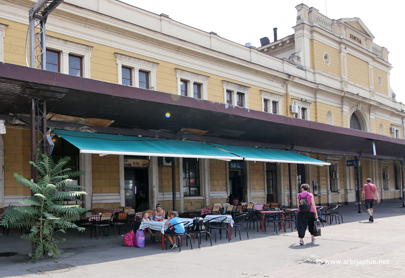 Bife na peronu železničke stanice Beograd