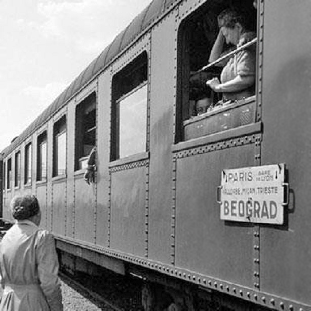 Ekspresni voz Beograd - Trieste - Milan - veza Marseille - Paris stanica Gare de Lyon