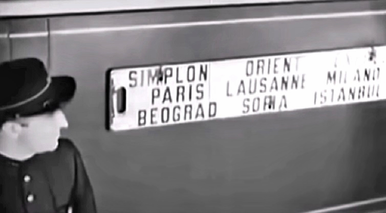 Simplon Orient Express na stanici u Beogradu